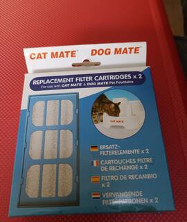 Accessoires pour animaux filtres pour fontaine à eau Cat/Dog Mate