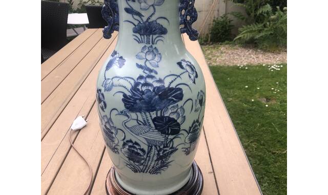 Antiquités vase chine