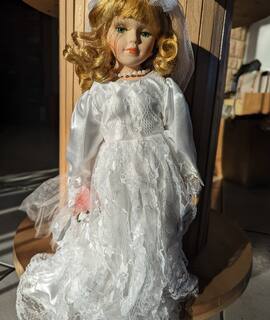 Antiquités poupée marié