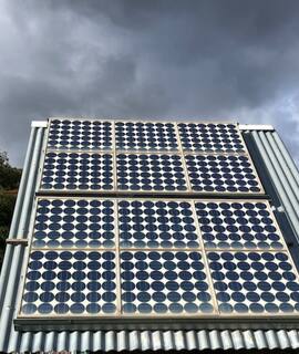 Bricolage lot de 12 Panneaux solaires pour  production de +/- 1500 WC
