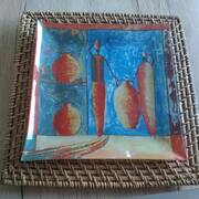 Divers assiettes + support