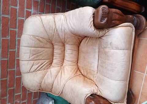 Divers fauteuil beige