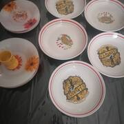 Divers assiettes