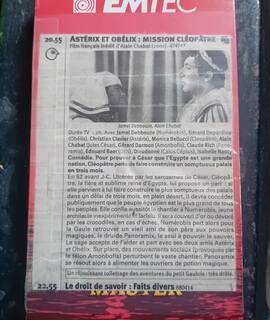 DVD, Film, Cinéma cassette vhs Astérix : Mission Cléopâtre
