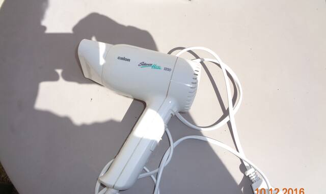 Electroménager un seche cheveux