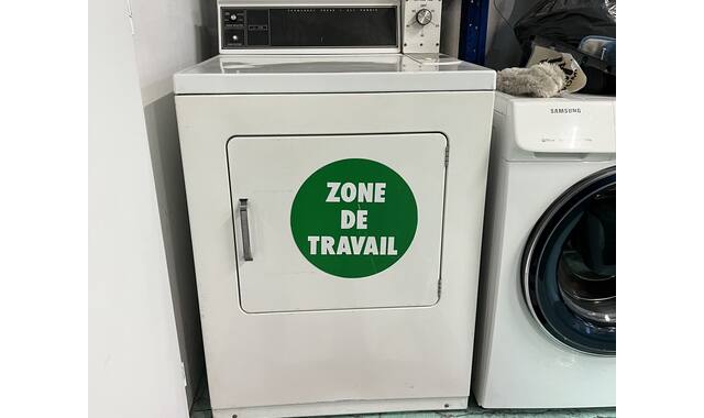 Electroménager sèche-linge professionnel