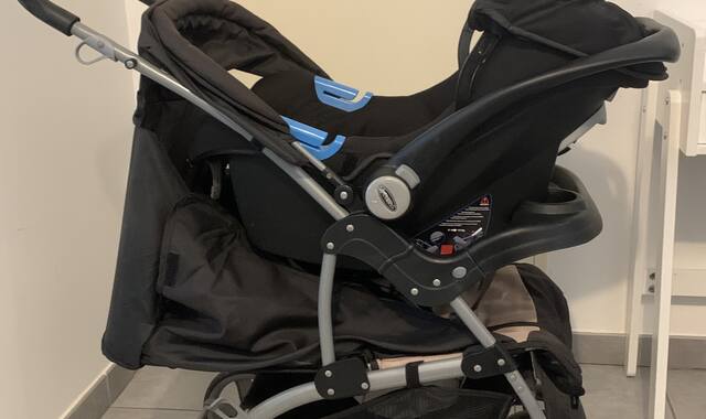 Donne poussette sales