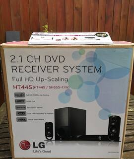 HiFi, Video, Photo home-cinema 2.1 LG HT44S (panne "Disc Err")