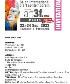 HiFi, Video, Photo donné 2 invitations expo art contemporain aujourd'hui par mail
