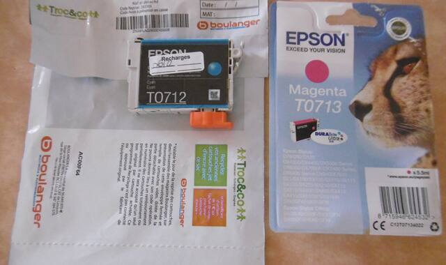 Informatique cartouches pour imprimantes EPSON
