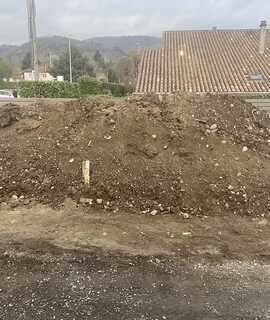 Jardinage terre de remblais
