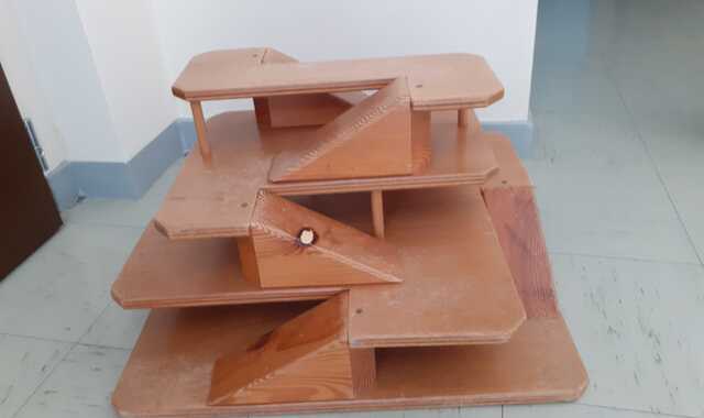 Jeux, Jouets garage en bois