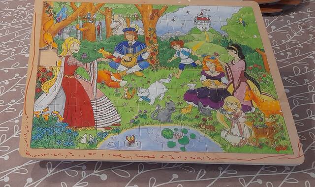 Jeux, Jouets PUZZLE princesse