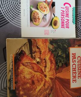 Livres-Revues 2 livres de cuisine