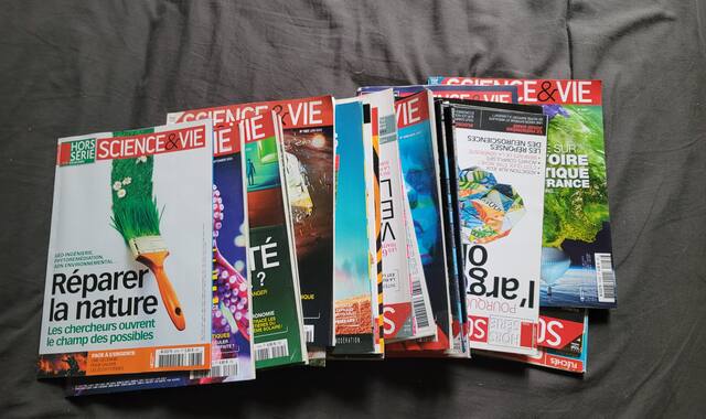 Livres-Revues Magazines Science et vie