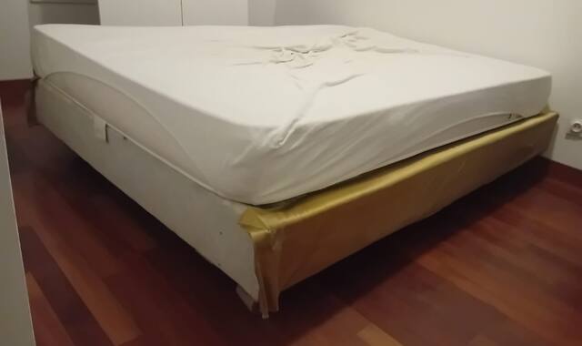 Literie sommier + matelas 140cm