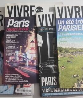 Livres-Revues magazine "vivre Paris"