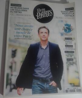Livres-Revues 1magazine Vivre Paris,2014