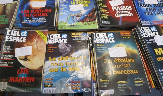 Livres-Revues magazines 'Ciel et Espace'
