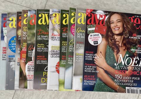 Livres-Revues lot de magazine Avantages