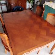 Meubles table merisier