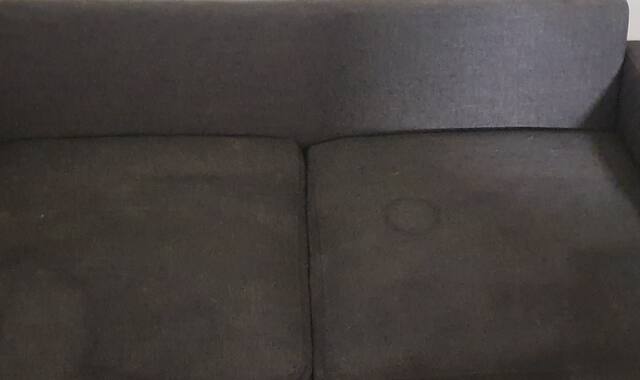 Meubles canapé convertible gris fonce