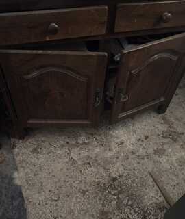 Meubles meuble bas bois