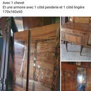 Meubles chambre à coucher en palissandre