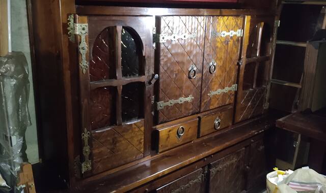 Meubles buffet ancien bois TRES URGENT