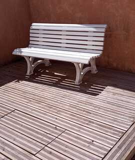 Meubles banc de jardin