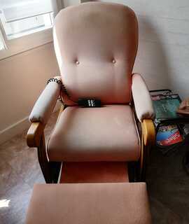 Meubles fauteuil velours