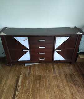 Meubles meuble salon 3 portes style asie