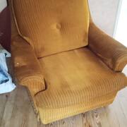 Meubles 2 fauteuils velours
