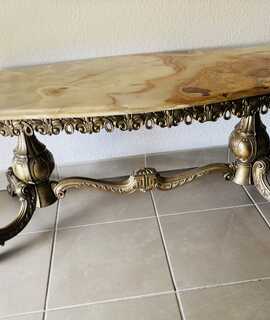 Meubles une Table basse en marbre