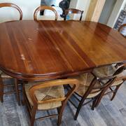 Meubles table en merisier salle à manger