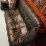 Meubles canapé en cuir plus un fauteuil