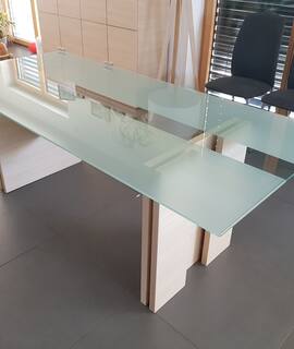 Meubles table en verre