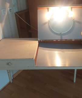 Meubles coiffeuse Lumière + miroir + tiroir