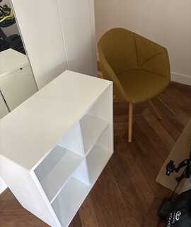Meubles chaise+meuble rangement  IKEA