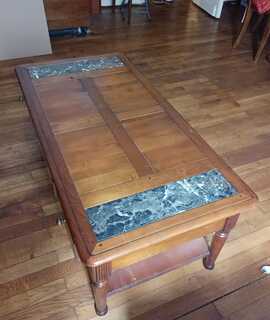 Meubles table basse en merisier