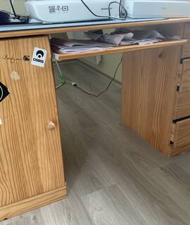 Meubles bureau en pin