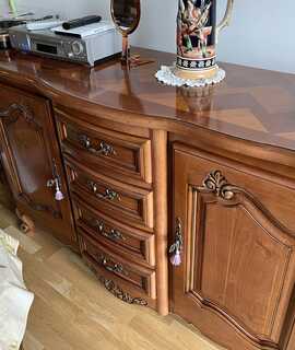 Meubles buffet bas salle à manger en bois massif