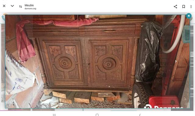 Meubles meuble 2 portes 2tiroirs