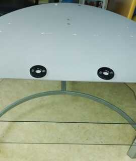Meubles table basse grise
