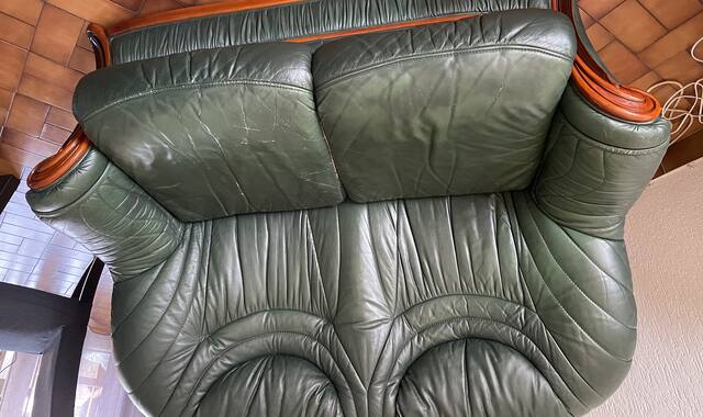 Mobilier canapé cuir