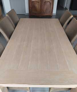 Mobilier table et 6 chaises