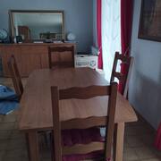 Mobilier table + chaises