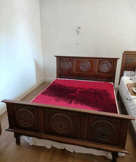 Mobilier  cadre de lit bois en 140