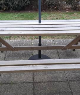 Mobilier je donne table de jardin