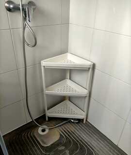 Mobilier petit meuble rangement douche